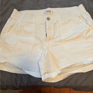 Sonoma Women's White Shorts never worn size 14